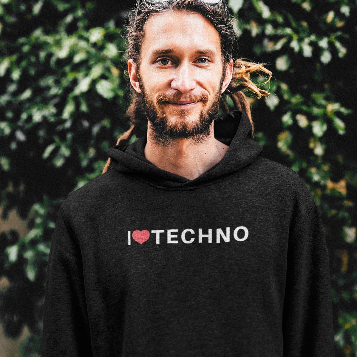 Men Techno hoodie, Techno hoodie