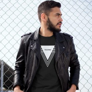 Men Techno t-shirt, Techno T-shirt