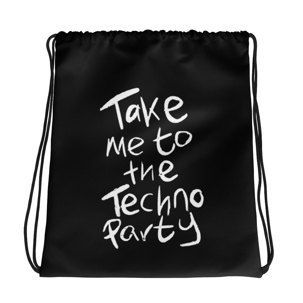 Techno Drawstring bag, Techno Bag