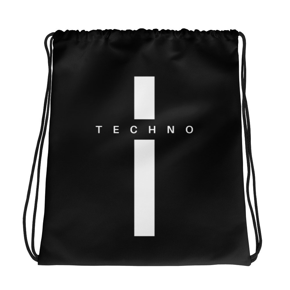Techno Drawstring bag, Techno Bag