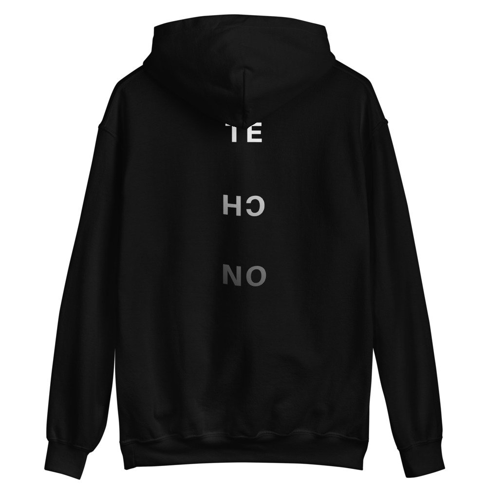 Men Techno hoodie, Techno hoodie